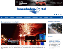 Tablet Screenshot of innenhafen-portal.de
